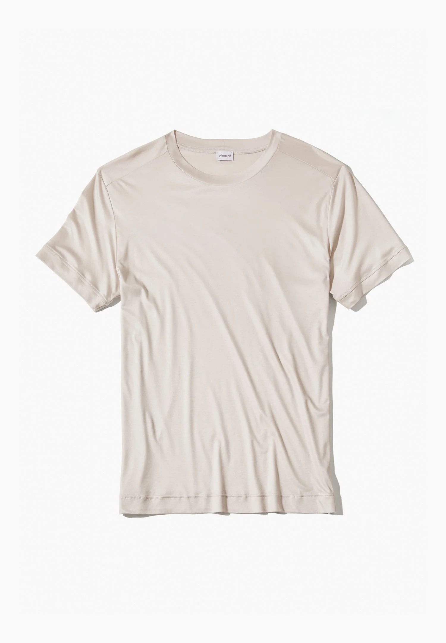 Sustainable Luxury | T-Shirt kurzarm - light grey - Image 6