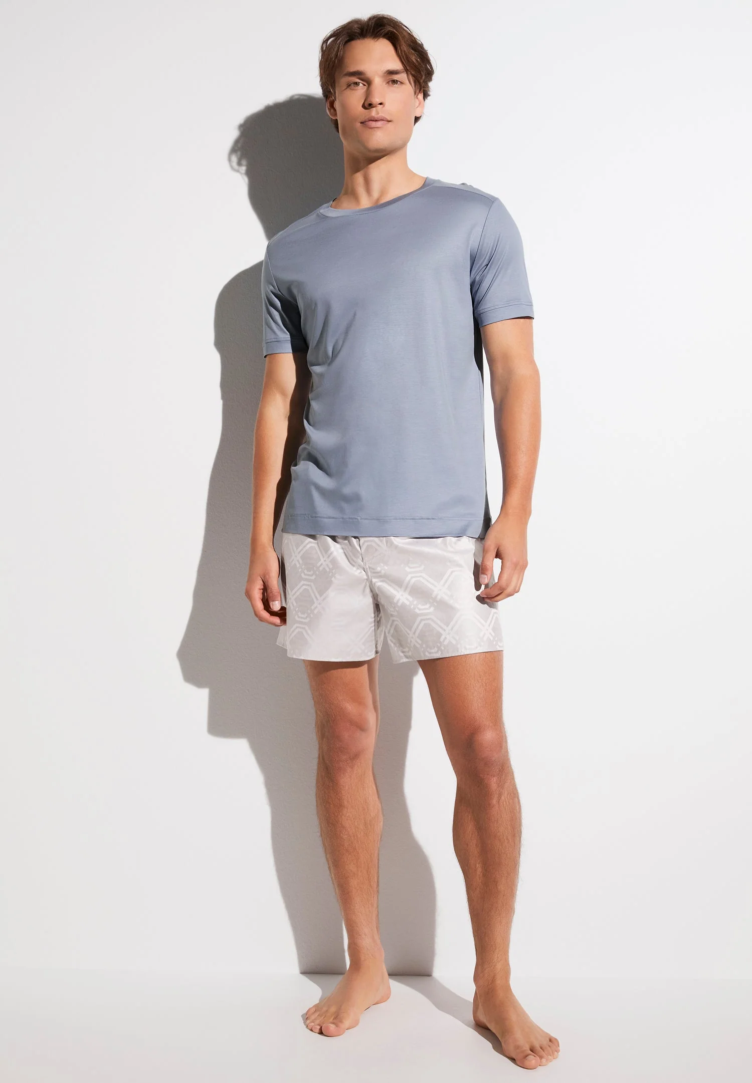 Sustainable Luxury | T-Shirt kurzarm - sky blue - Image 3
