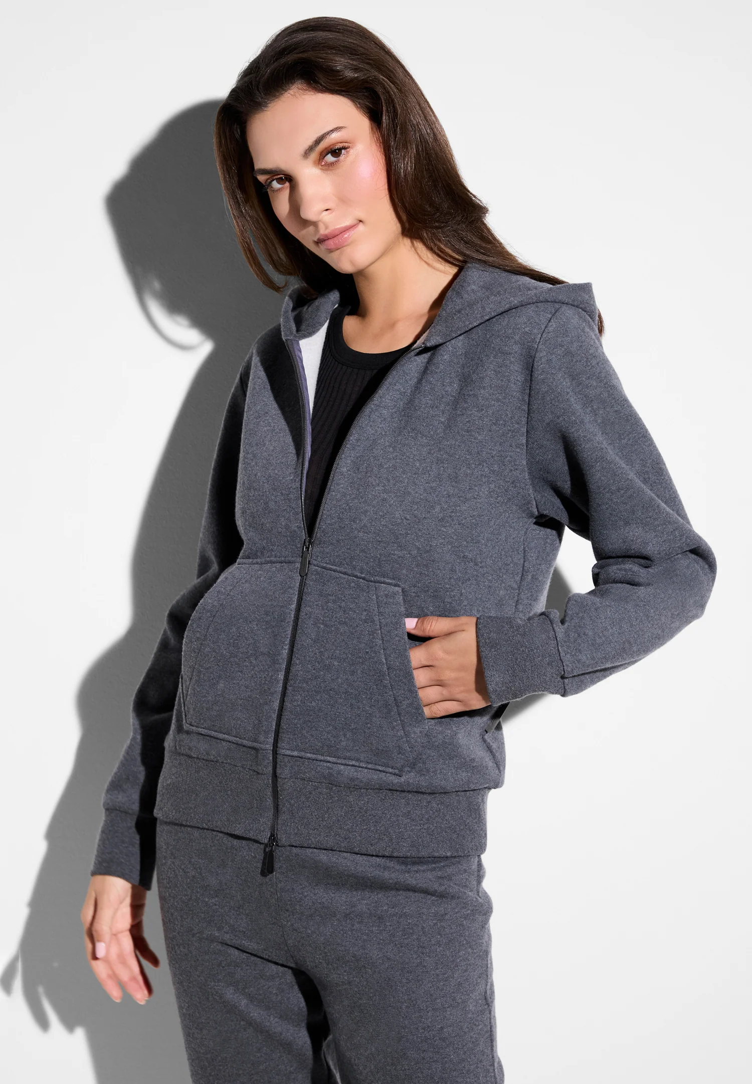 Winter Lounge | Jacke - dark grey mélange