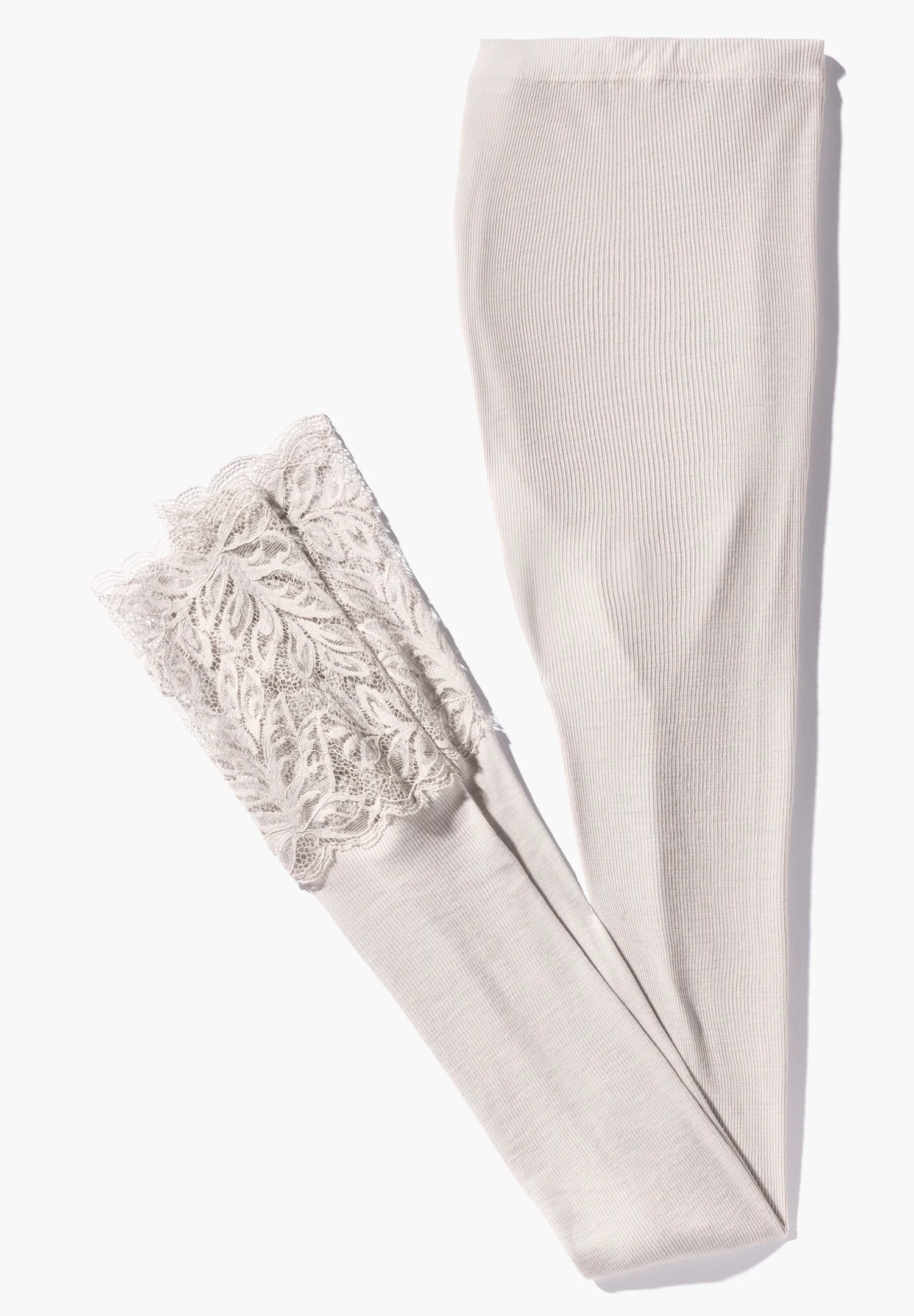Wool & Silk | Leggings - dove - Image 4